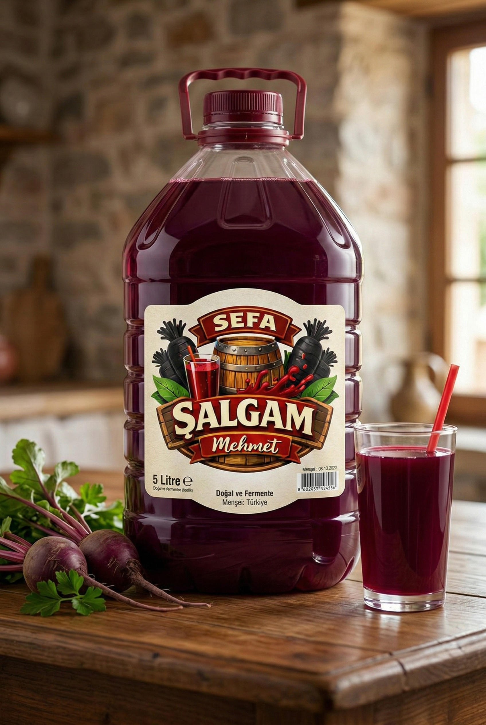 5 Litre Bidon Osmaniye Sefa Şalgamı